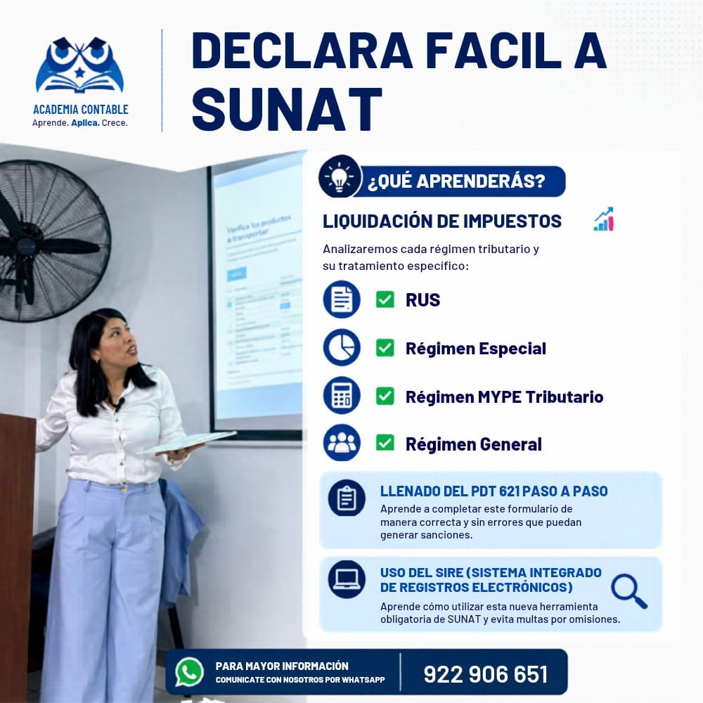 Declara Fácil a SUNAT